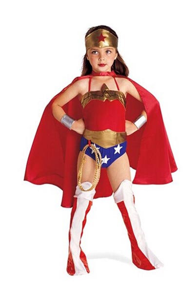 F68028 Justice League Comics Wonder Child Costume